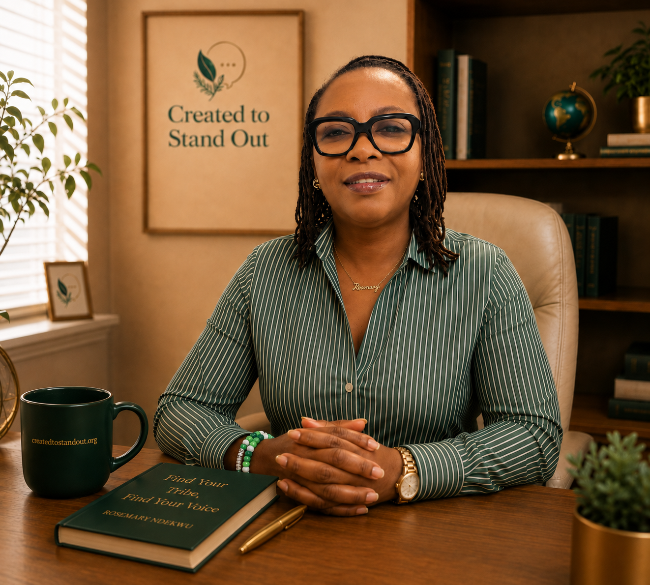 Rosemary NDEKWU, founder of Created to Stand Out